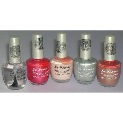 La Femme Hot Colours nail polish 15ml (25 UNITS)