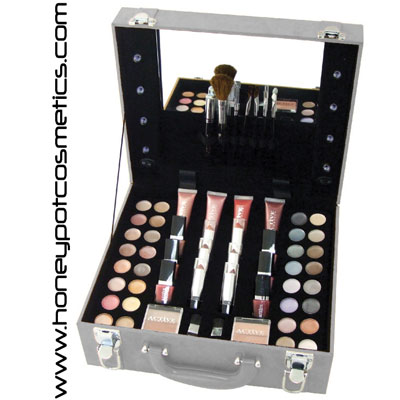Active Silver Light Box Vanity case with mirror (EACH) Active Silver Light Box Vanity case with mirror (EACH)