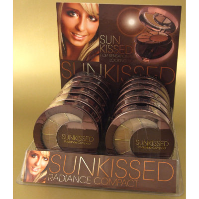 Sunkissed Radiance Compact With Mirror (12 UNITS) Sunkissed Radiance Compact With Mirror (12 UNITS)