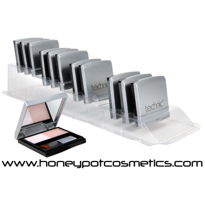 Technic Shimmer Eyeshadow Brick Pallet with Mirror (12 UNITS)