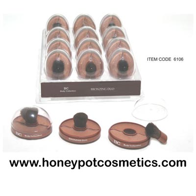 Body Collection Egg shaped duo bronzer 'Bronze' (12 UNITS) Body Collection Egg shaped duo bronzer 'Bronze' (12 UNITS)