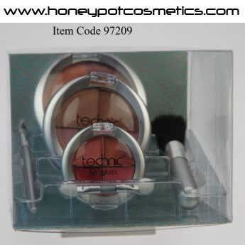 Technic trio compact set in clear perspex box (3 UNITS)