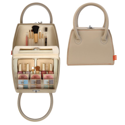Body Collection Flawless Cosmetic Handbag With Mirror (3 UNITS)