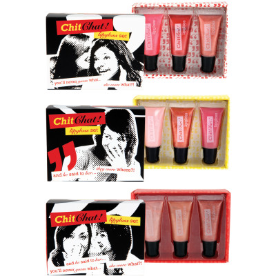 Chit Chat Lipgloss Set (12 UNITS)