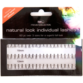 Royal Natural Look Individual Lashes with glue (12 UNITS)