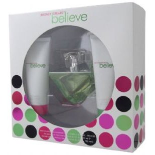 Britney Spears Believe 100ml 3pc Ladies Window Box Set (EACH) Britney Spears Believe 100ml 3pc Ladies Window Box Set (EACH)