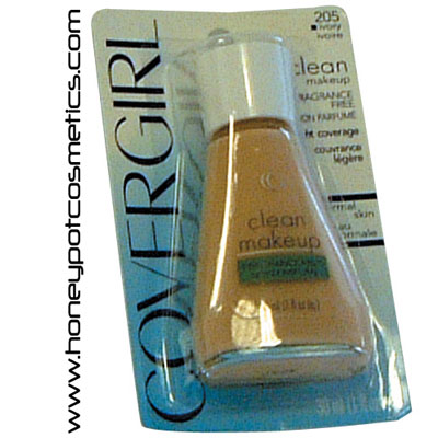 Covergirl Clean free makeup 30ml 'Creamy Natural' (4 UNITS)