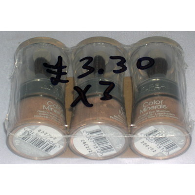 L'Oreal Color Minerals Eye Shadow (3 UNITS)
