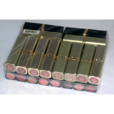 L'Oreal Color Riche Gold Case & Star Secret Lipsticks (24 UNITS)