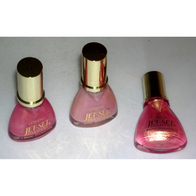 L'Oreal Jet Set Diamant Nail Varnish 9ml (24 UNITS)