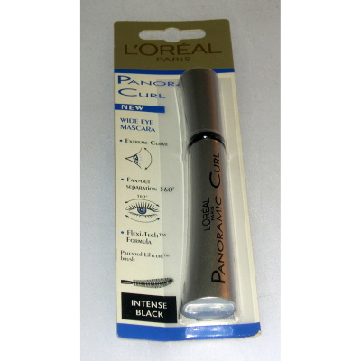 L'Oreal Panoramic Curl Intense Black Mascara CARDED (6 UNITS)