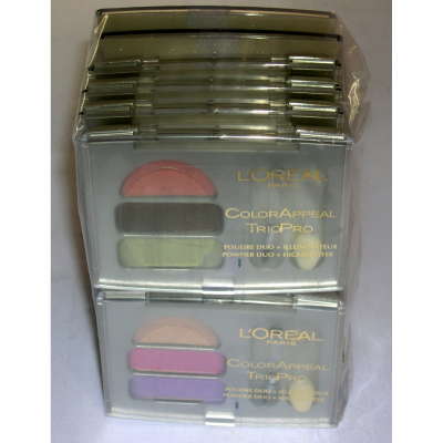 L'Oreal Color Appeal Trio Pro eyeshadow (12 UNITS)
