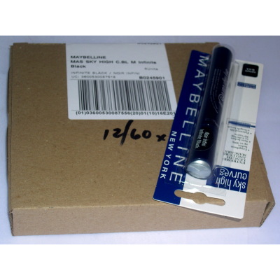 Maybelline Sky High Curves Black Mascara CARDED (6 UNITS)