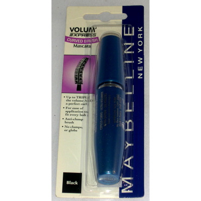 Maybelline Volum' Express Curved Brush Mascara CARDED (6 UNITS)