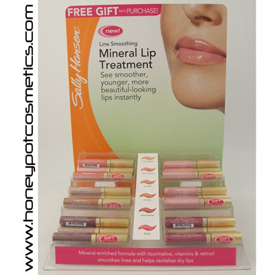 Sally Hansen Mineral Lip Treatment Display (24 UNITS)