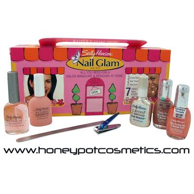 Sally Hansen nail glam salon complete 7pc kit (EACH)