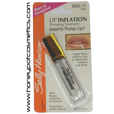 Sally Hansen Lip Inflation Plumping Treatment CARDED (8 UNITS) - Click Image to Close
