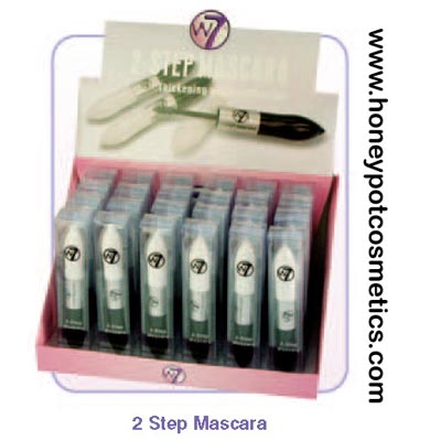 W7 2 step mascara 'Black & White' (24 UNITS)