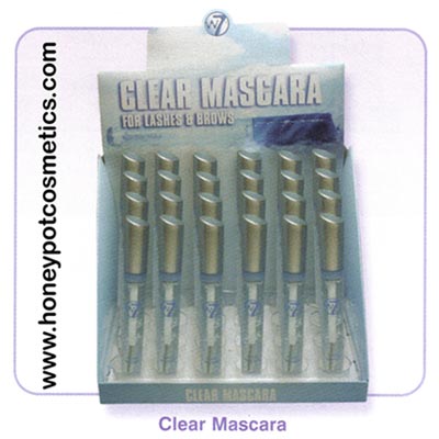 W7 Mascara for eye lashes & brows 'Clear' (24 UNITS)