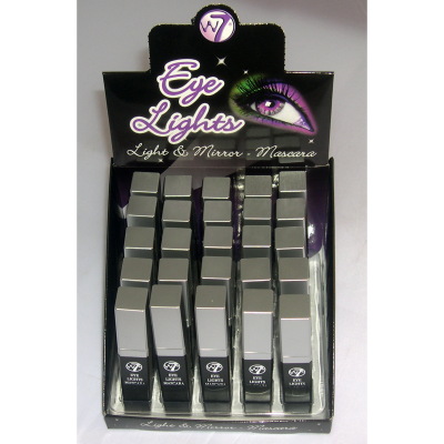 W7 Eye Lights Black Mascara With Mirror 6ml (25 UNITS)
