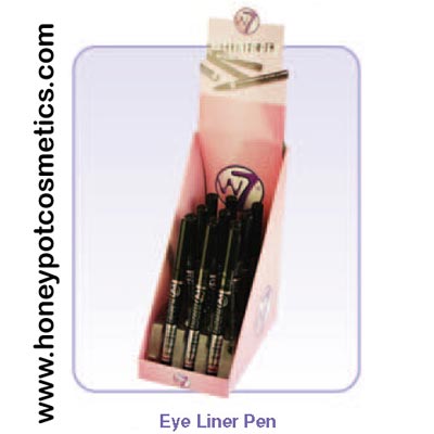 W7 Waterproof automatic felt eye liner pen 'Black' (12 UNITS)