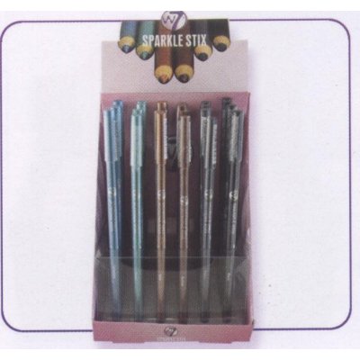 W7 Sparkle Stix Glitter Eyeliner Pencils (24 UNITS)