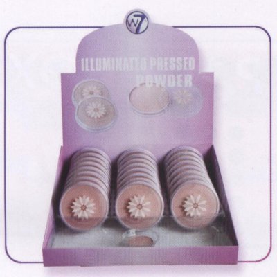 W7 Illuminated Press Powder with Tester 10g (24 UNITS)