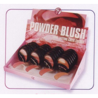 W7 Powder Single Blusher With Testers (24 UNITS)
