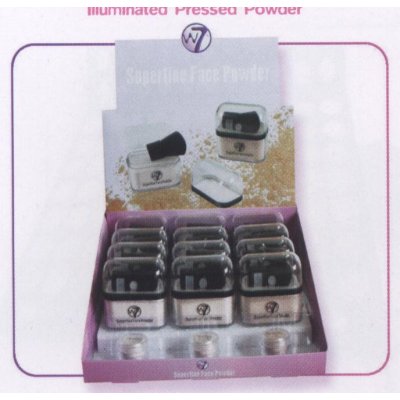 W7 Superfine Loose Powder with Brush and Testers 15g (12 UNITS)