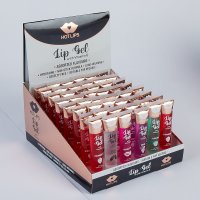 Hot Lips Lip Gel With Vitamin E Assorted Flavours - (48 UNITS)