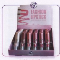 W7 Fashion Lipsticks with Testers 3.5g (36 UNITS)