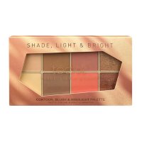 Technic Contour, Blush & Highlight Palette (12 UNITS)