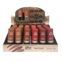 Saffron London Pro-Matte LipStick Tray A (24 UNITS)