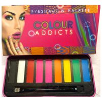 Saffron Colour Addicts Eyeshadow Palette 10.8g (12 UNITS)