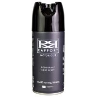 Rapport Notorious 150ml Deodorant Body Spray (12 UNITS)