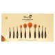 London Pride Multi-Purpose Oval 10pc Makeup Brush Set (EACH)