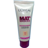 L'Oreal MAT Magique Mattifying Foundation Flawless Skin (3 UNITS