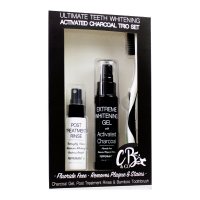 CB&Co Ultimate Teeth Whitening Activated Charcoal Trio Set (EACH