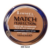 Rimmel Match Perfection Cream Gel Foundation 18ml (6 UNITS)