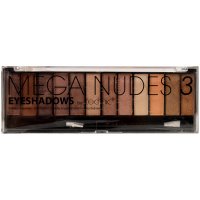 Technic Mega Nudes 3 12pc Eyeshadows Compact 12x1.5g (12 UNITS)