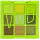 W7 Vivid Eyeshadow Palette Glowin Green (8 UNITS)