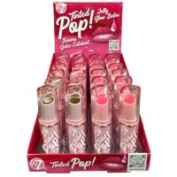 W7 Tinted Pop Jelly Glow Lip Balm 3g (24 UNITS)