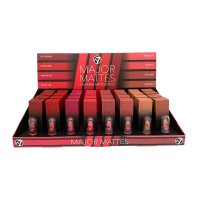 W7 Major Mattes Lipstick (32 UNITS)