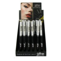 Saffron London Eyebrow & Eyeliner Pencil (36 UNITS)