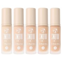 W7 Snow Flawless Miracle Moisture Foundation 30ml (15 UNITS)