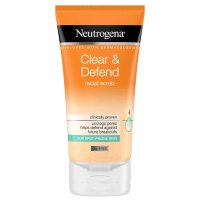 Neutrogena Clear & Defend Facial Scrub 150ml (6 UNITS)