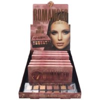 W7 Romanced Neutrals In Love Eye Colour Palette 11.2g (6 UNITS)