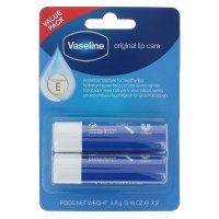 Vaseline Lip Care Original Twin Pack 2x4.8g (24 UNITS)