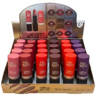 Saffron London Pro-Matte LipStick Tray C - (24 UNITS)