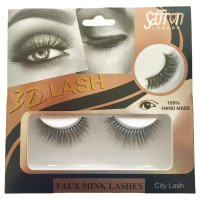 Saffron 3D Faux Mink Lashes City False Lash (12 UNITS)